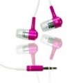 Fones-de-rosa na moda para iPod e MP3 (3, 5mm)