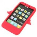 Anjo estilo Silicone Case para iPhone 3G/3GS (vermelha)