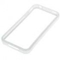 Elegante caixa protectora de Frame de pára-choques para iPhone 4 - branco