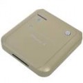 Bateria externa recarregável 2200mAh para iPhone 4/3GS (ouro)