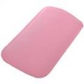 Caso de PU protetor para iPhone 3GS/4 - Pink