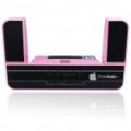 2.1CH sistema de alto-falantes multimídia com controle remoto & USB/TF Slot para iPad - Pink