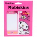 Elegante Cartoon My Melody caso pele cobrir vinhetas estilo para iPhone 4 - Pink