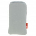 Caso de bolsa de pano protetor Bag para iPhone 3 G/3GS/4 - cinza