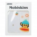 Moda Paul Frank estilo protetora Skin adesivos para iPhone 4 - branco