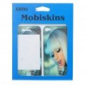 Moda Lady Gaga Style Skin protetora adesivos para iPhone 4