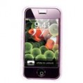 Crystal Case para o iPhone (rosa translúcido)