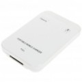 Portátil 2800mAh recarregável emergência Mobile carregador fonte de alimentação para iPhone 3GS/4 - branco
