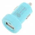 Cigarro do carro psto 1000mA USB adaptador/carregador - azul (C.C. 12V/24V)