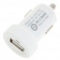 Cigarro do carro psto 1000mA USB adaptador/carregador - branco (C.C. 12V/24V)