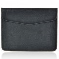 Protetor PU couro maleta para iPad 2 (preto)