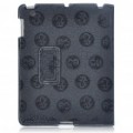 Ultrafinos chinês Dragon Design PU couro cobrir caso protetor para Apple iPad 2 - preta
