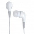 Auricular estéreo fone de ouvido com microfone para o iPhone 3G/3GS/4 - branco (3.5 mm Jack)