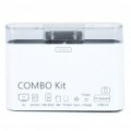 Kit de conexão de combinação para Apple iPad / iPhone 4 / iPod - branco