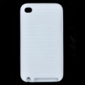 Elegante Silicone volta caso protetor para iPod Touch 4 - branco
