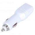 Adaptador de alimentação de isqueiro 1000mA USB carro para o iPhone 3G/3GS/4 (12 ~ 24V)