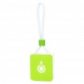 Compacta TF leitor de cartão com cabo de dados/carregamento para iPhone/iPod/iPad - verde (76 mm-cabo)