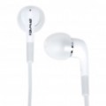 Moda fone de ouvido com microfone para iPhone 4/iPad - branco (3.5 mm Jack)