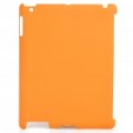 Ultra Slim 0,9 mm caixa capa protectora com / Home botão adesivo + Plug anti-pó para iPad 2 - laranja