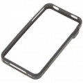 Ultrafinos plástico protetor Bumper Frame para iPhone 4 - preto