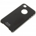 Ultrafinos pinostura Hard Plastic Case para iPhone 4 - preto