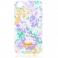 Lacado Shell Goegtu flor estilo protetora ABS Back Case para iPhone 4