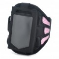 Desportivo Armband para iPhone 3 G/4 - preto + Pink