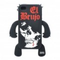 Criativo protetora TPU Case para iPhone 4 - preto