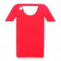 Criativo NIKE t-shirt estilo Silicone caso protetor para iPhone 4 - vermelho