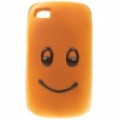 Emulational pão estilo caixa protectora para iPhone 4 - padrão de rosto sorridente