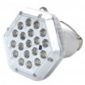 E27 0.7W 6500K 105LM 2-modo 19-LED branco lâmpada c / controlador de gancho & remoto destacável (80 ~ 220V)