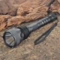 Lanterna CREE SST6 800-lúmen modo 5 LED com alça - preta (2 x 18650)