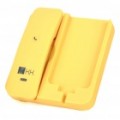 Único telefone fixo com 3.5 MM Audio Jack para iPhone 3 G/3GS/4 - amarelo