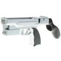 PEGA 2-em-1 plástico Machine Gun + controlador de pistola para Wii