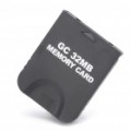 Cartão de memória de GC para Nintendo Wii - Black (32 MB)