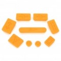 Jack Anti-Dust Kits de conjunto de dados para o Apple Macbook Air / Pro - amarelo (conjunto de 9 peças)