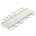 Impermeável 14.4 com 3400K 960LM 60-5050 SMD luz de LED branco quente plástico retangular Shell módulo (DC12V)