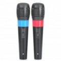 PEGA USB Karaoke microfone para Wii / PS3 / PS2 / Xbox 360 / PC (par)