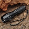 Multifuncionais Ultra brilhante Cree R5 320LM 3300/lúmen 5-modo de câmera lanterna Torch - Black