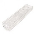 Cristal transparente substituição controlador habitação para Wii (com Kit de instalação)