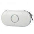 Protetor PU couro transportando bolsa com cinta & pano de limpeza para PS Vita - branco