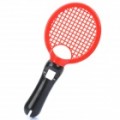 Raquete de tênis de plástico para PS3 Move - vermelho + preto