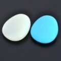 Berços de Silicone Universal inteligente do seixo - azul + branco (Pack de 2 peças)