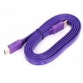 Full HD 1080P HDMI v 1.4 homens simples cabo para Xbox 360 / PS3 / HD Media Player - roxo