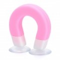 U-íman em forma de sucção Cup Stand suporte para iPhone 3GS / 4 / 4S / iPod / diversos Gadgets - Pink