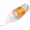 E27 3500K 270-Lumen 3-LED quente branco lâmpada (AC 85 ~ 240V)
