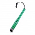 Caneta c / chave de fenda & 3.5 mm Plug anti-pó para iPhone 4 / 4S - verde
