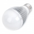 E27 5018E 5W 400LM 6000 ~ 6500K 5 LEDs brancos ou lâmpada (220V AC)