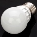 E27 4W 350LM 5500K-6500K 30-LED branco lâmpada (AC 220V-260V)