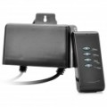 RGB LED Strip luz 3-canal 4-chave Wireless RF Remote Controlador - preta (1 x 23A/12V)